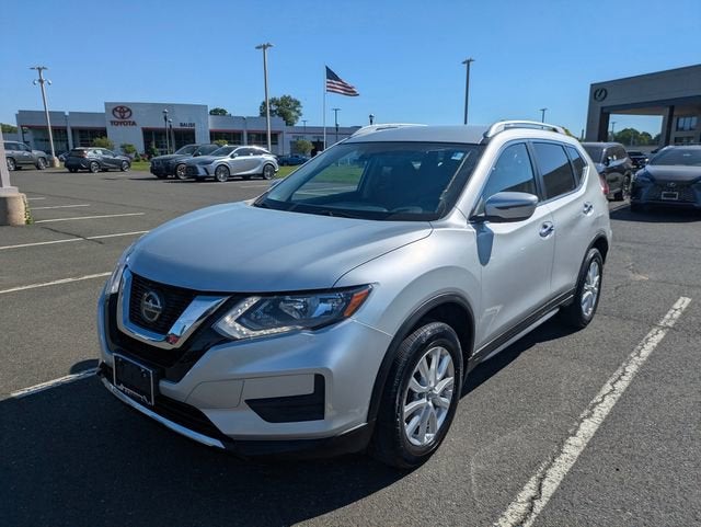 2020 Nissan Rogue — rear three-quarter view