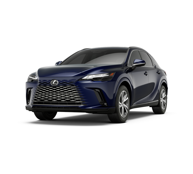 2026 Lexus RX 350 PREMIUM AWD in Nightfall Mica — front three-quarter view