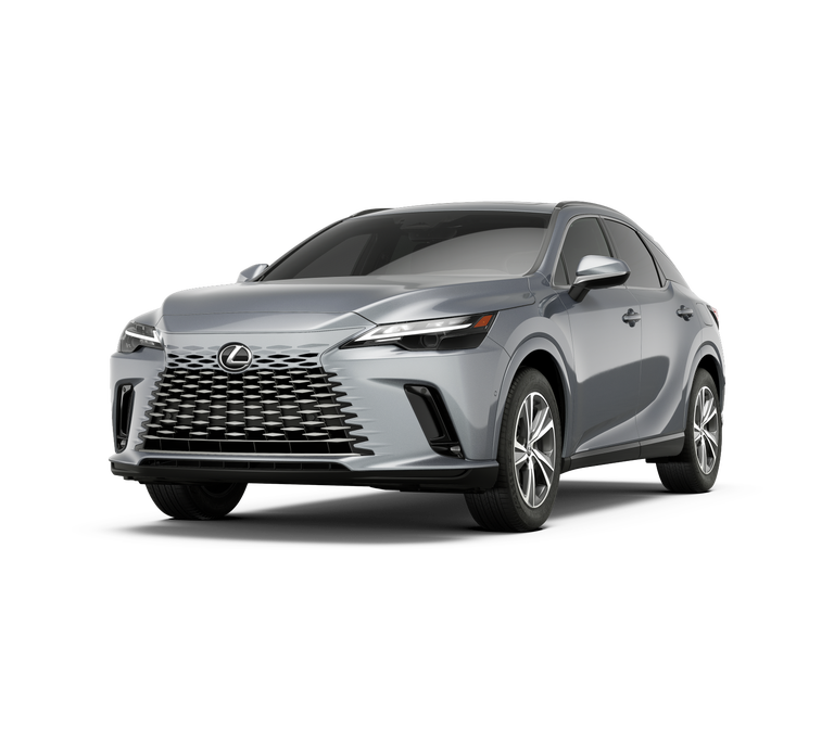 2026 Lexus RX HYBRID RX 350h PREMIUM AWD in Iridium — front three-quarter view