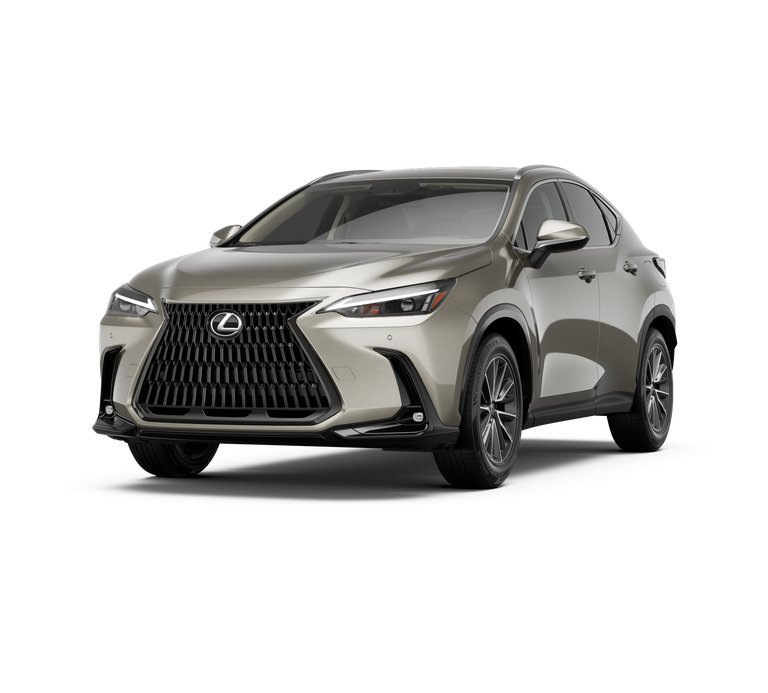 2026 Lexus NX 350 PREMIUM AWD in Atomic Silver — front three-quarter view