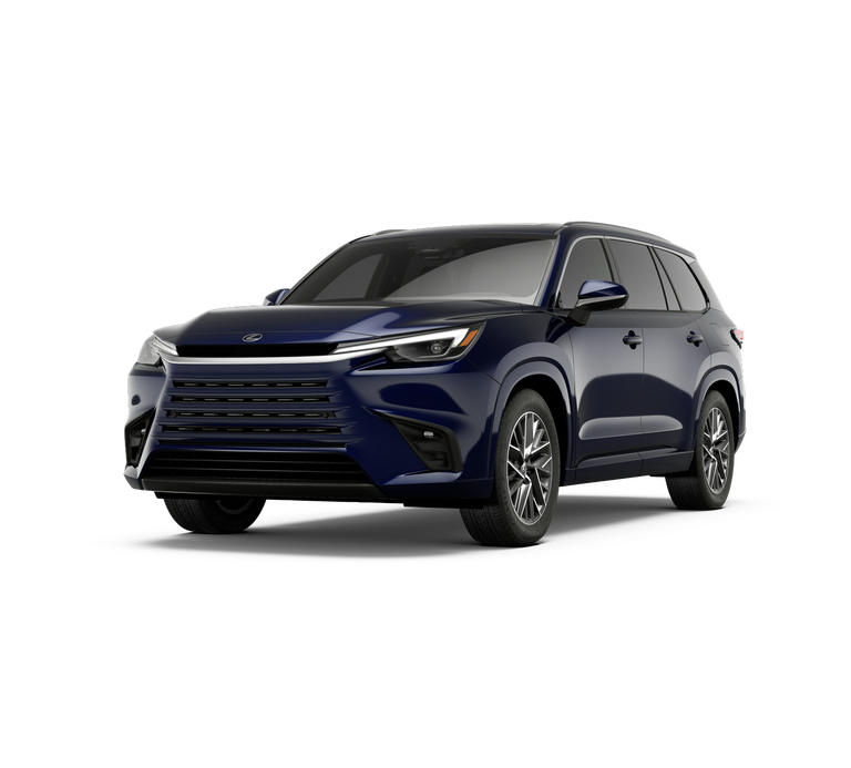 2026 Lexus TX 350 PREMIUM AWD in Nightfall Mica — front three-quarter view